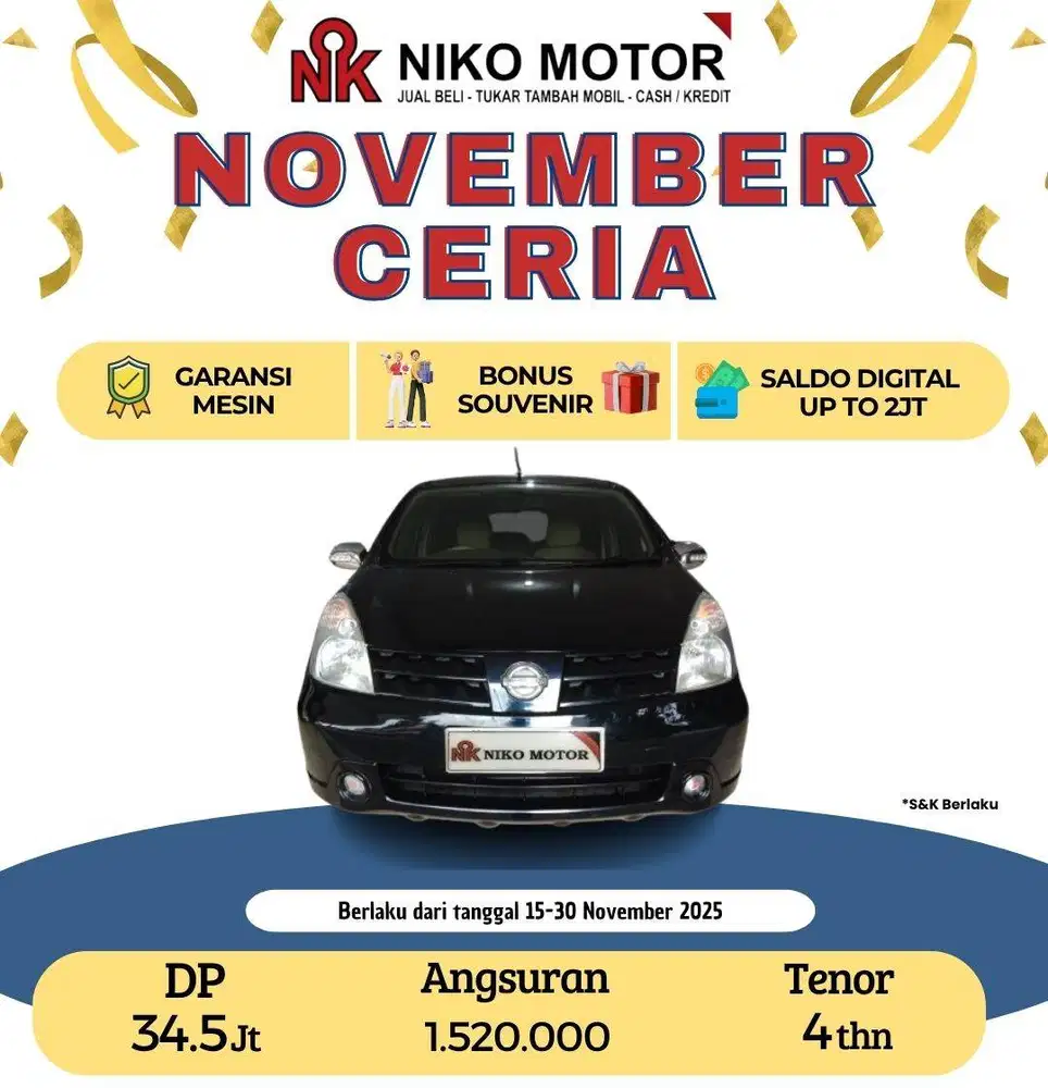 (MULUS) GRAND LIVINA 1.5 XV 2007 MT : 2006|2008