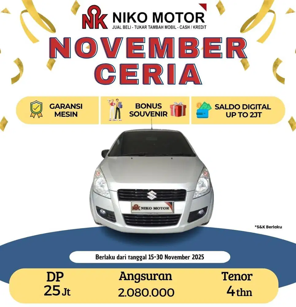 (ANTIK KM70RB) SPLASH 1.2 GL 2011 MT : 2010|2012