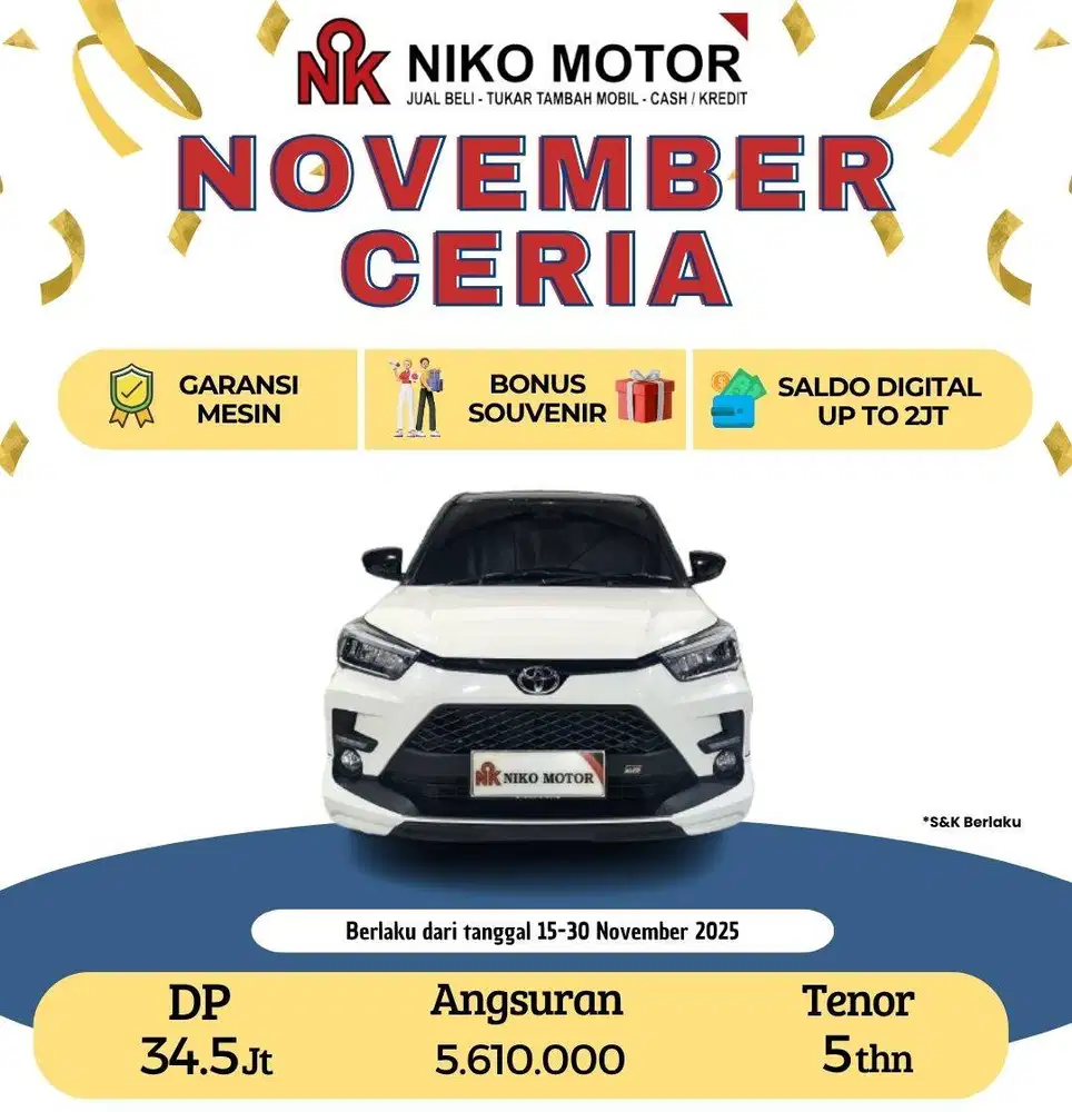 (ANTIK KM16RB) RAIZE 1.0 TURBO GR TSS 2TONE 2023 AT :2022|2024