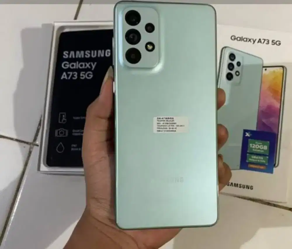 Murah hp Samsung A73 5G 8/256 lkp bs TT