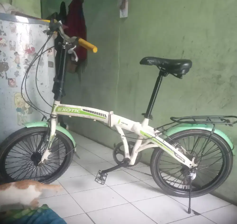 Sepeda lipat exotic UK 20
