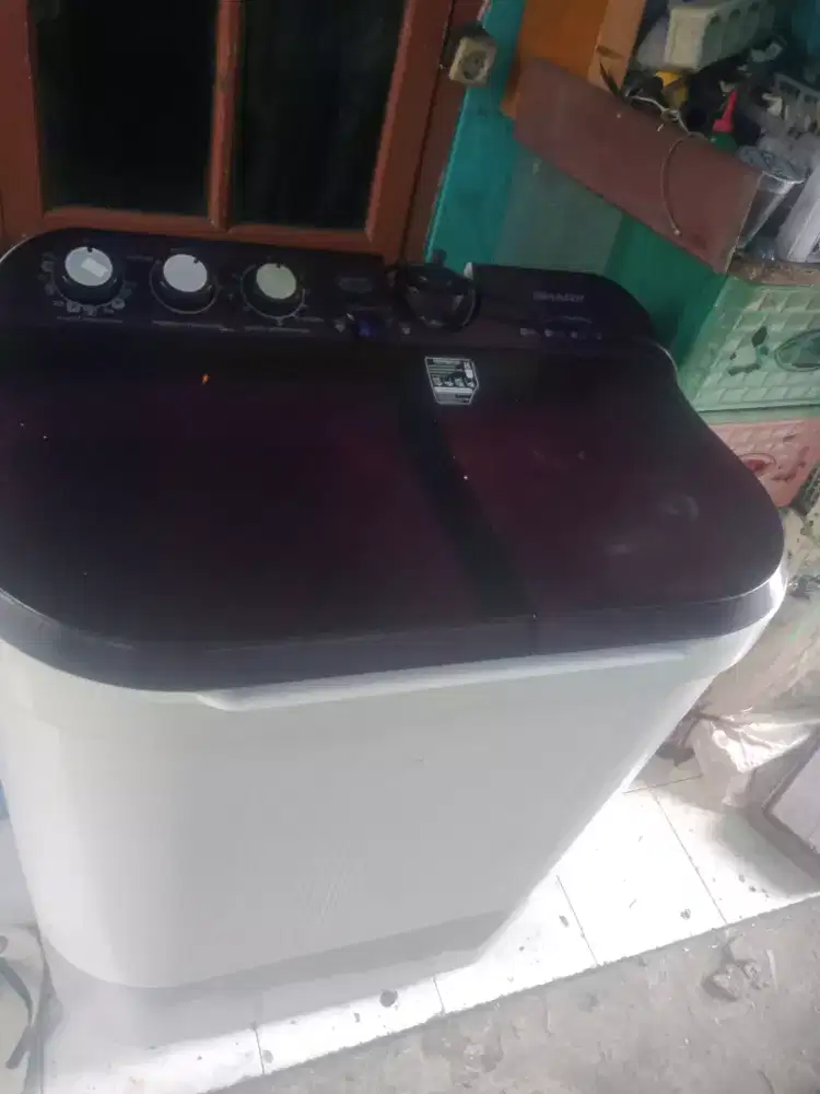 Mesin cuci 2 tabung besar 10kilo