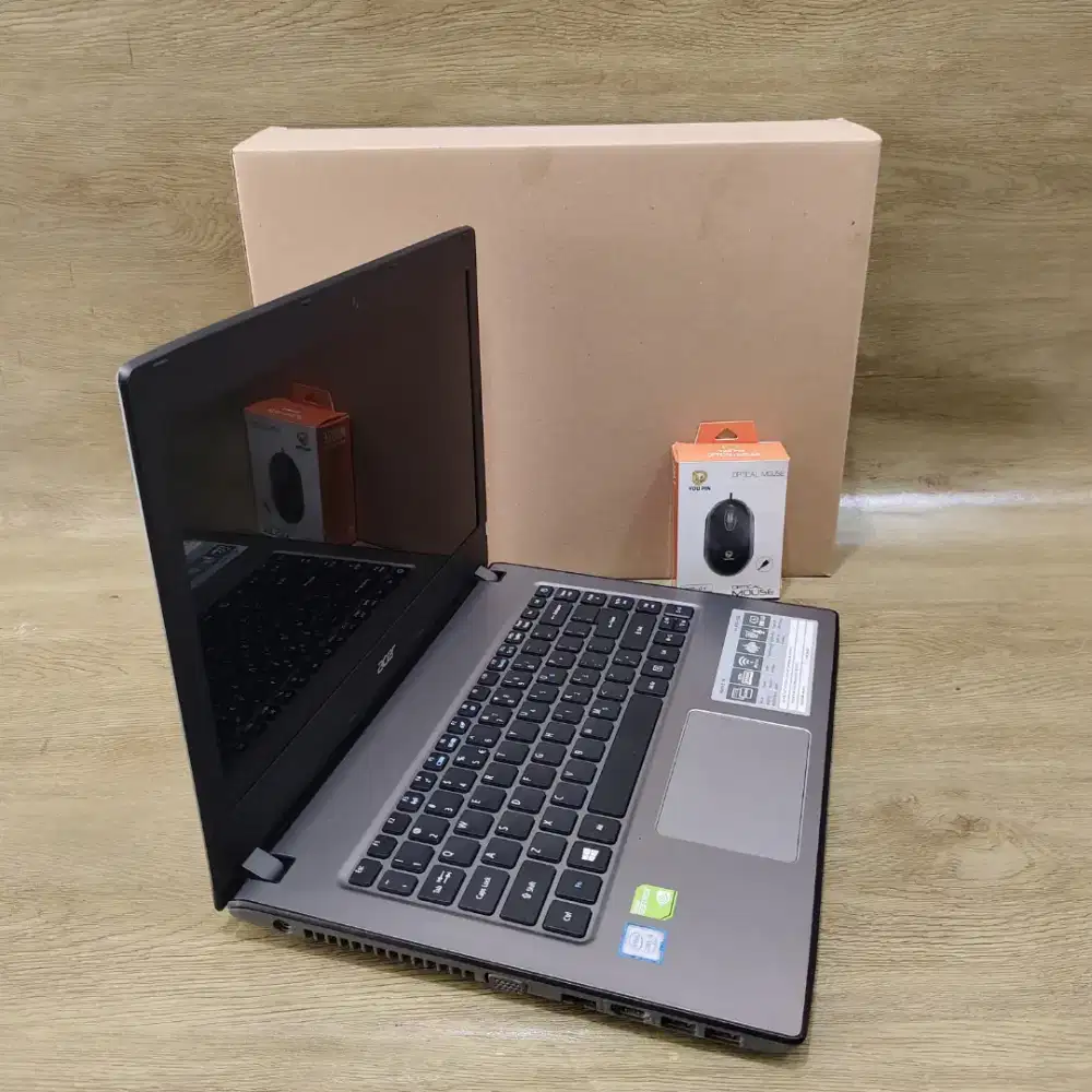 Laptop Gaming Acer Aspire E5-476G Slim intel Core i3 Gen 8 Dual VGA