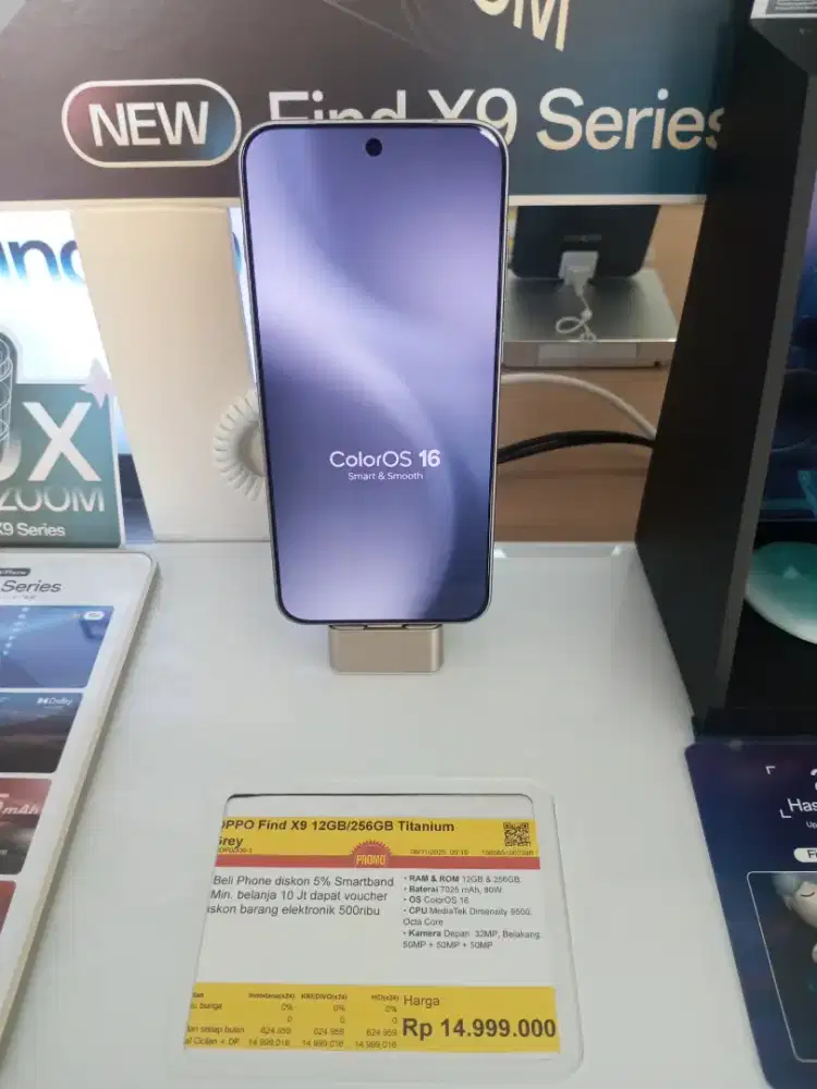 Oppo find X9 ram 12/256