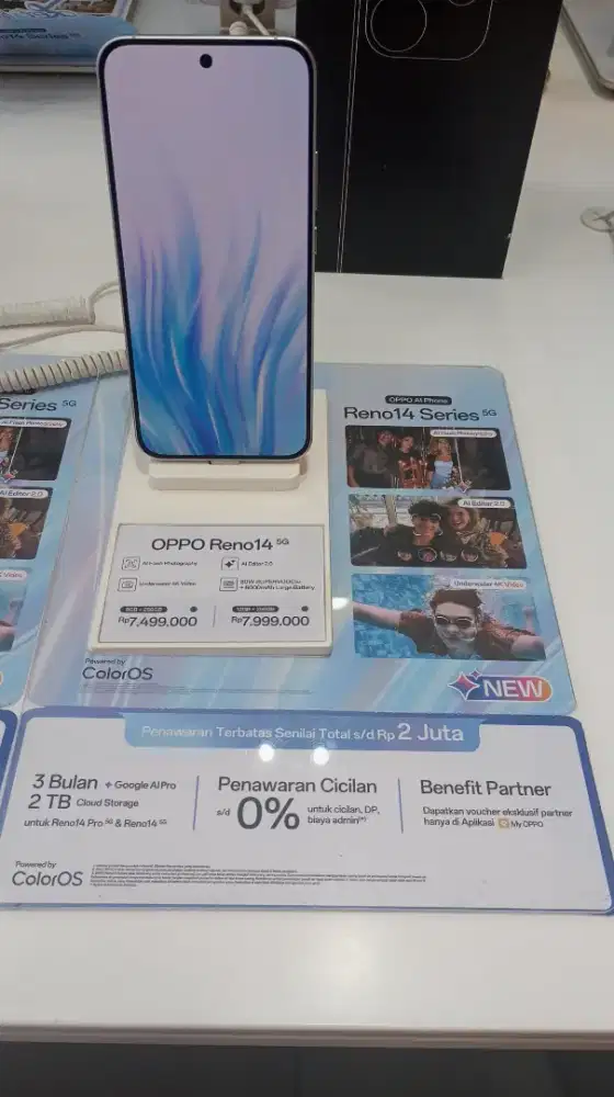 SEGAMPANG itu bisa mendapatkan hp Oppo Reno14 dengan Home Credit