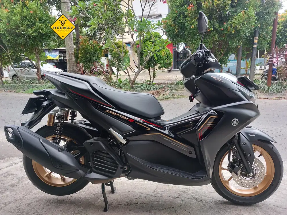 (DP 400 Rb)‼️ Aerox S ABS Keyless Connected Hitam 2023 Cash & Kredit