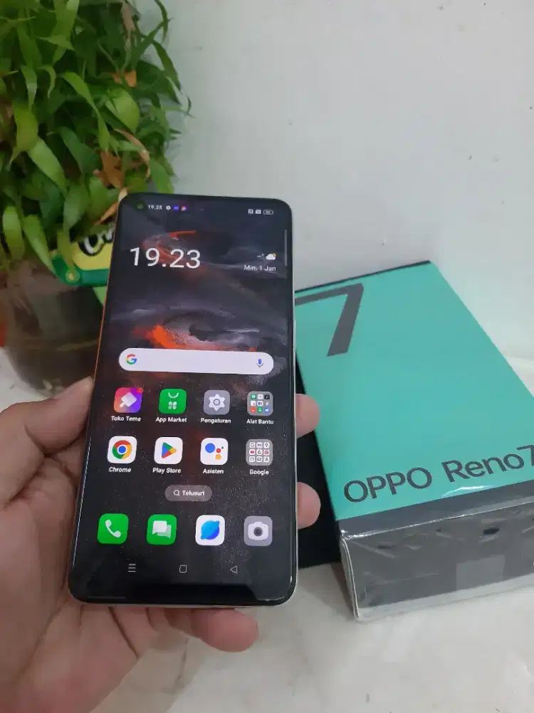 Oppo reno 7 4g 8/256gb fullset ori