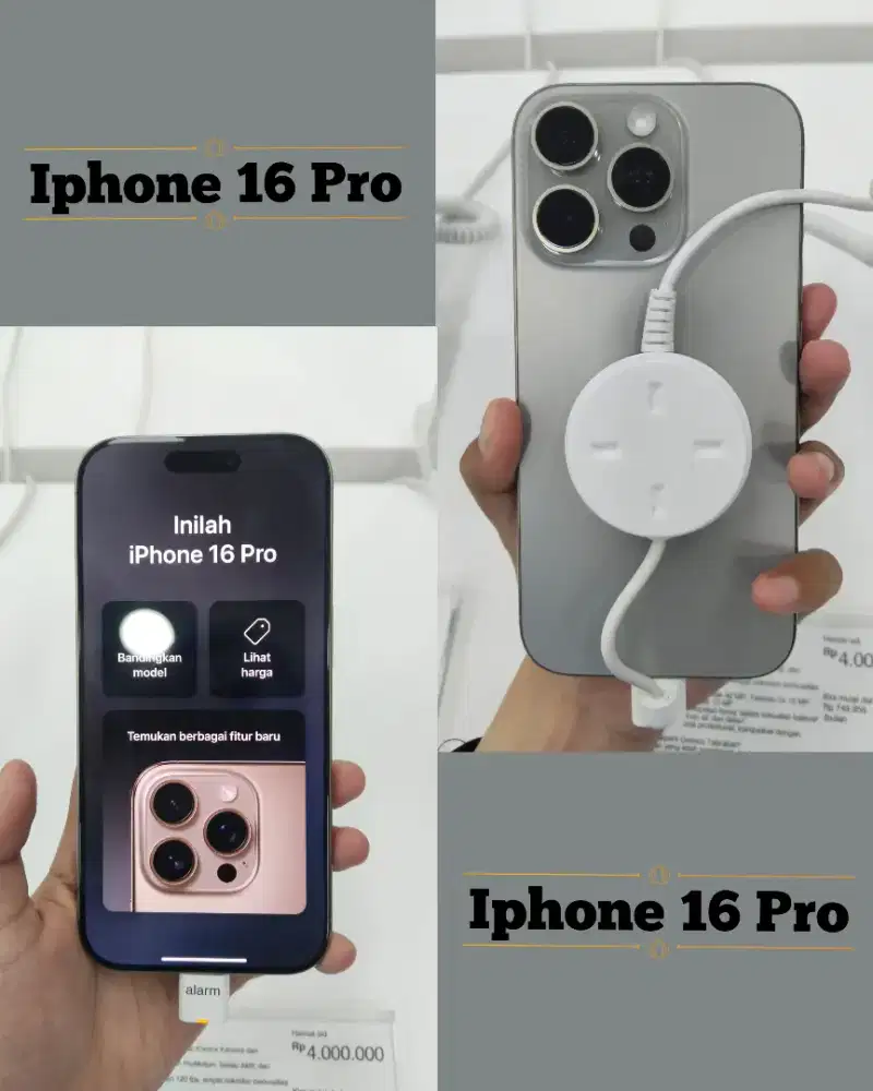 Iphone 16 Pro (128GB, 256GB, 512GB, 1TB)