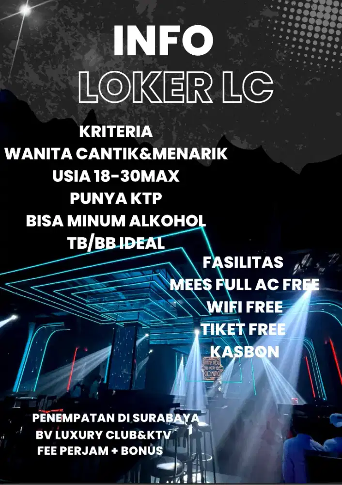 Di butuhkan segera Lc karaoke