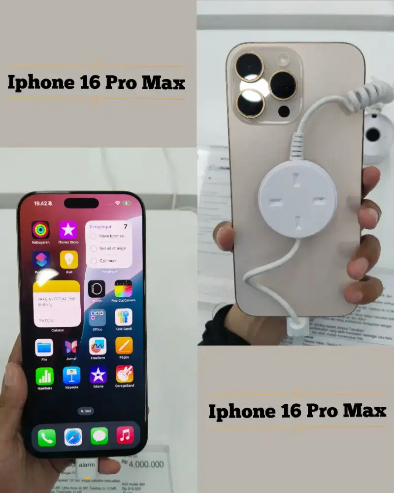 Iphone 16 Pro Max (256GB, 512GB, 1TB)