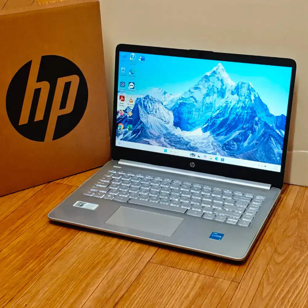 HP 14S DQ5115TU CORE I3 1215U 8GB 512GB SSD MULUSS FULSETT