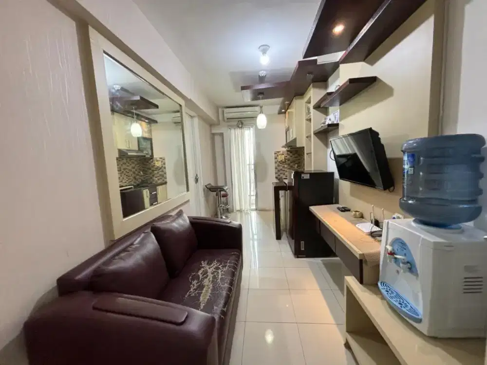 SEWA APARTEMEN BASURA TIPE 1BR FURNISH DIATAS MALL