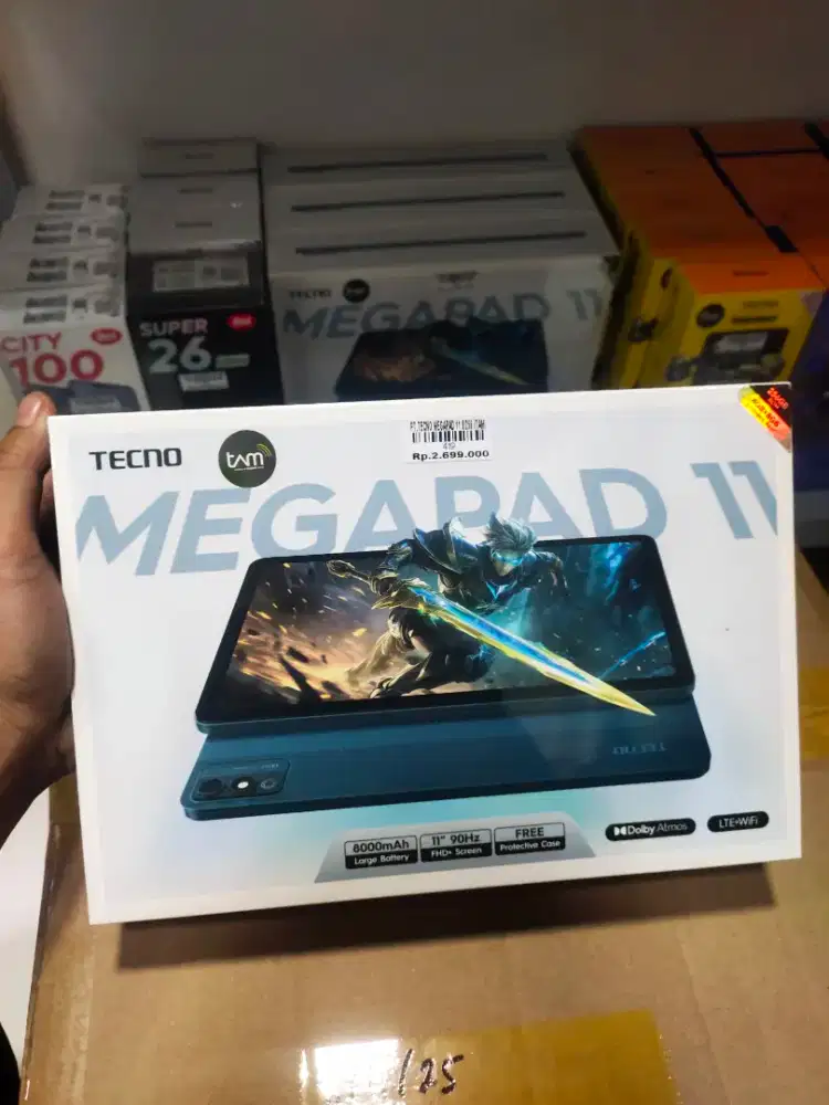 TECNO MEGAPAD 11 8/128GB | ATLANTIS DAHSYAT