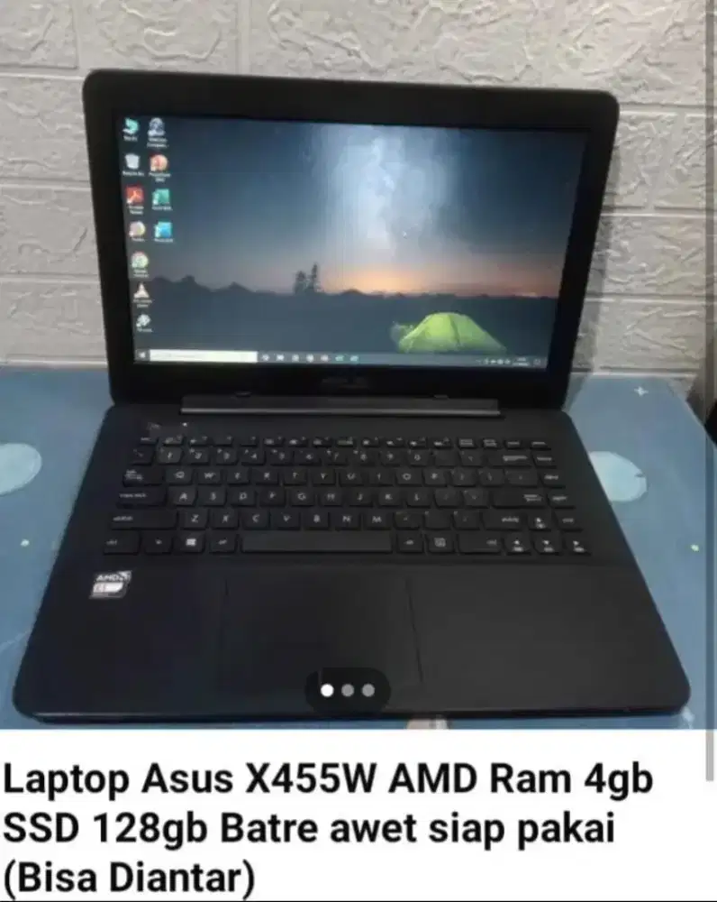 Laptop Asus X455WA normal