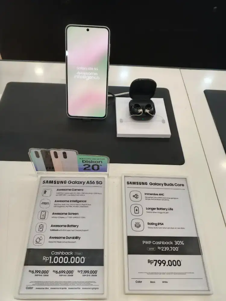 Samsung A56 5G Banyak Promo Menarik Dan Untung