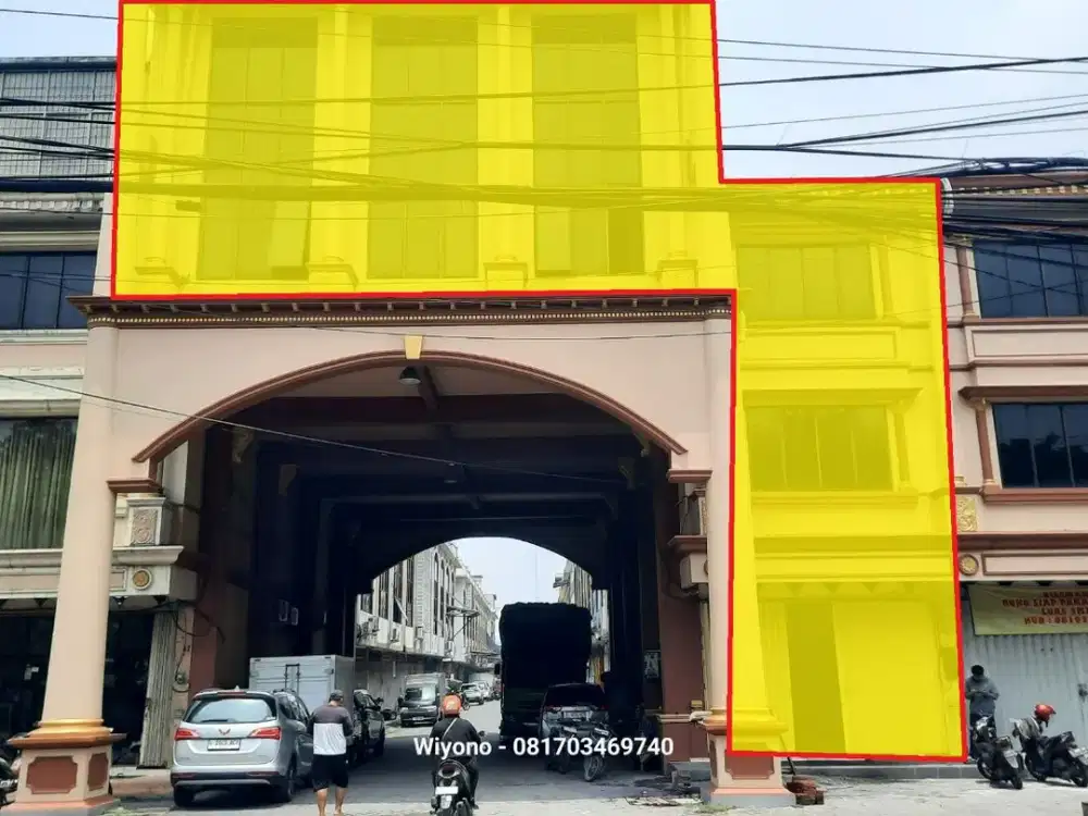 Ruko Kenjeran Bisa jadi Gudang Ada Lift Barang Kontener 40 feet bisa masuk