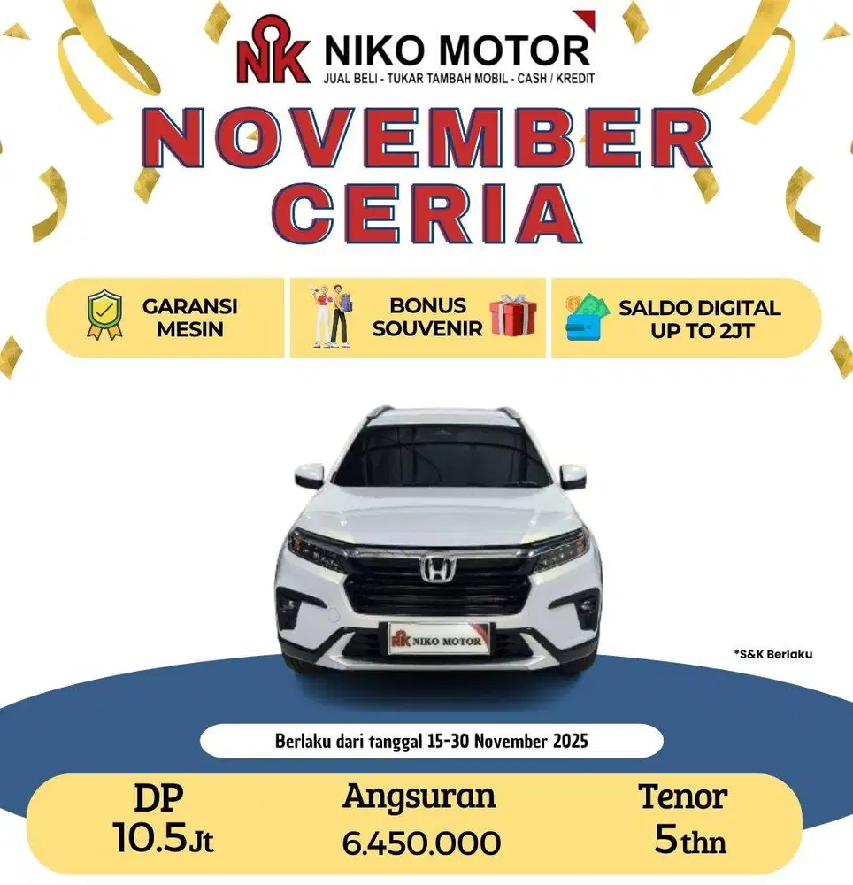 (ANTIK KM35RB) BRV 1.5 E PRESTIGE SENSING 2022 AT