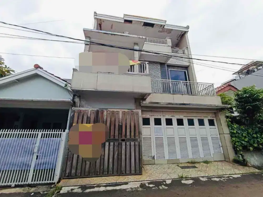 Di Jual Rumah 3 Lantai Bebas Banjir Dalam Kompleks di Ciputat Timur