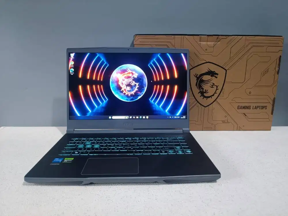 MSI Thin 15 B12UCX Core i5-12450H 16GB/512GB RTX 2050 Garansi 2027