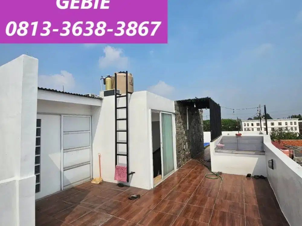 Dijual Rumah 3 Lantai Plus Rooftop Siap Huni di Ciputat NY-17367