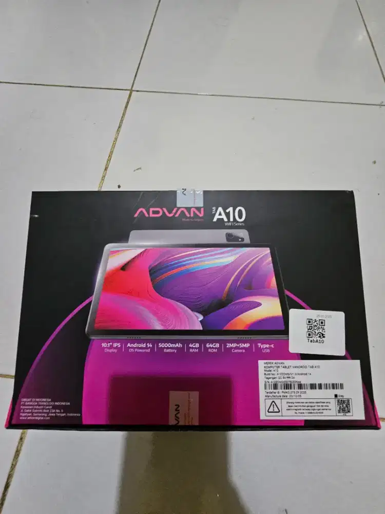 Tablet advan A10