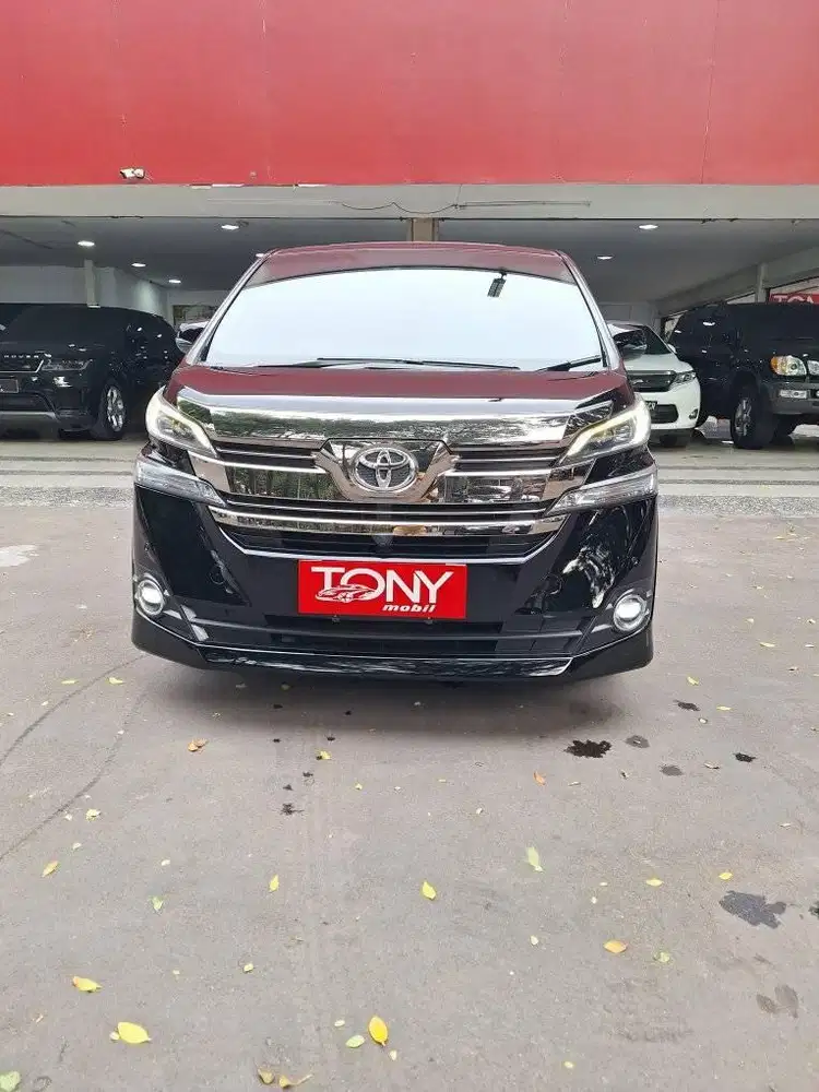 Toyota Vellfire G ATPM DP10jt saja 2015 Hitam