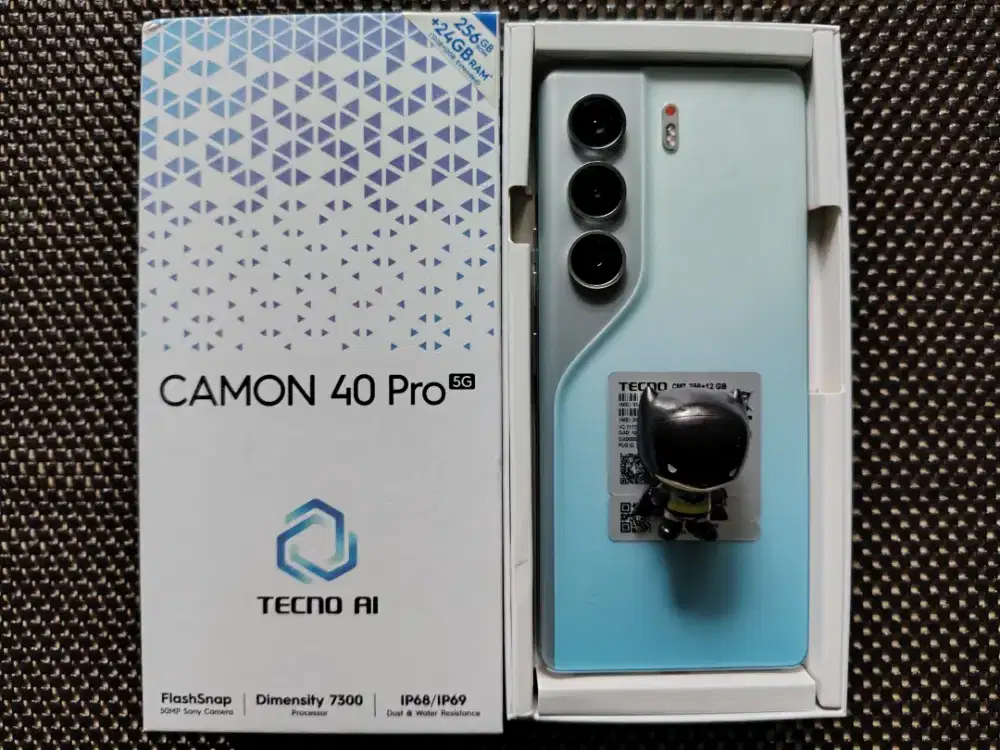 tecno camon 40 pro 5g 12/256 fullset
