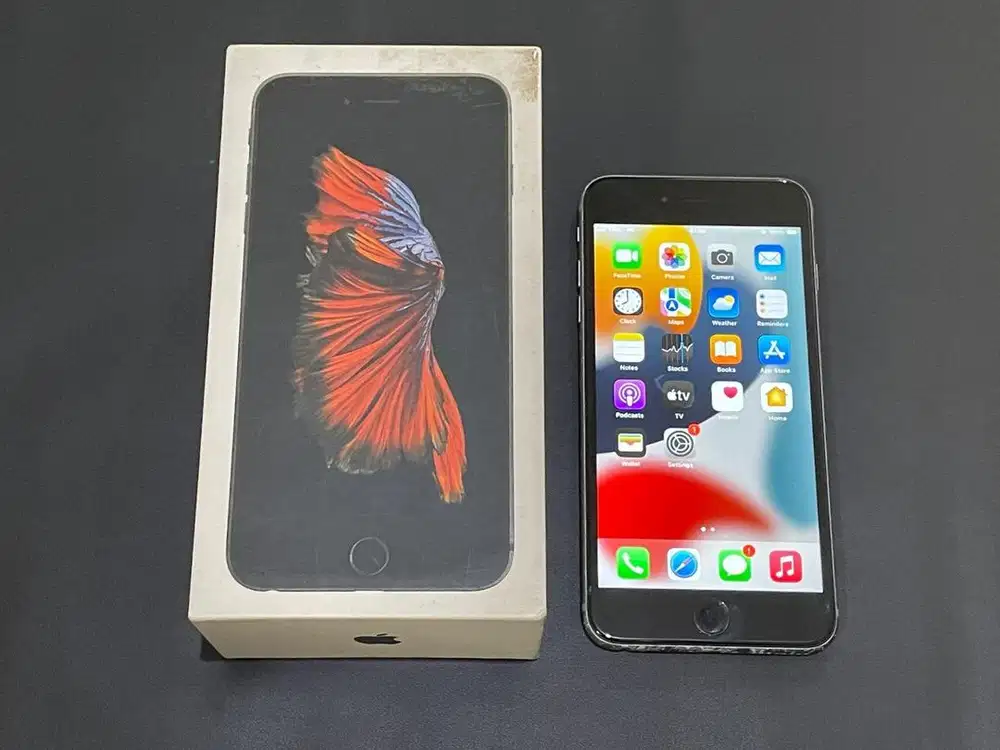 Jual iPhone 6S Plus 128GB space grey inter jepang