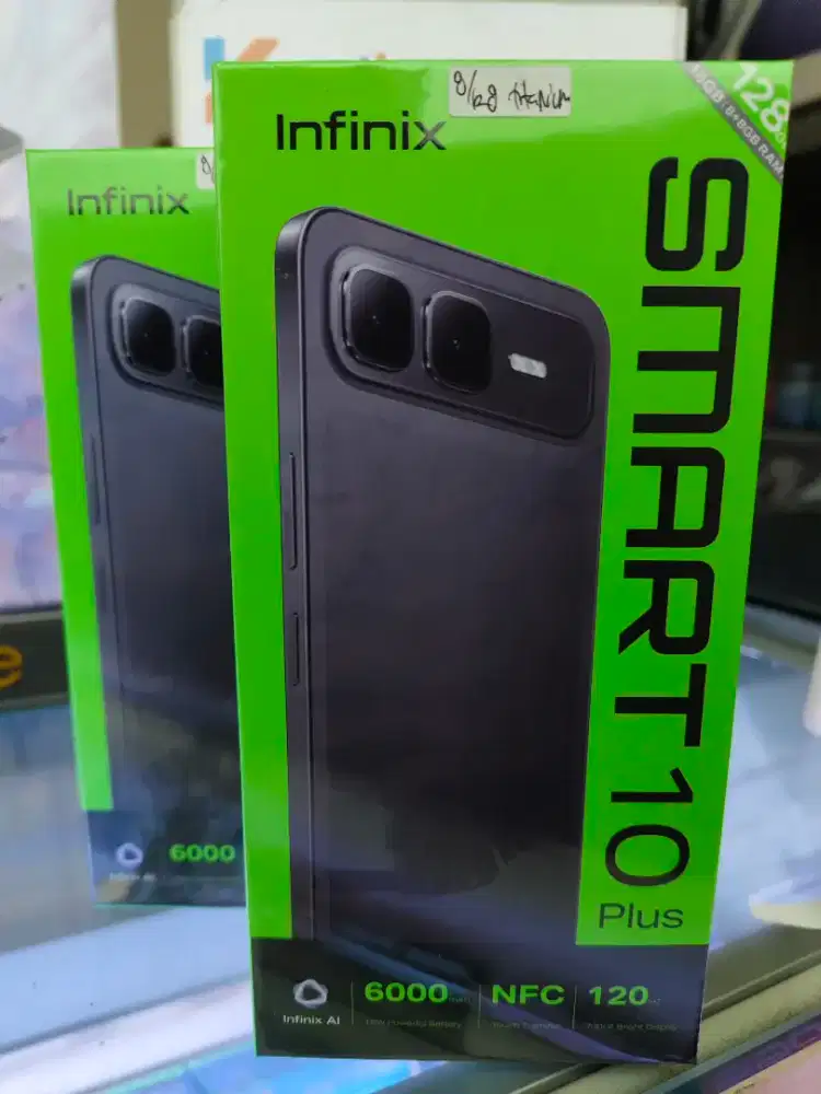 Infinix Smart 10 Plus 8GB+8GB/128GB,Baru,Segel,Garansi Resmi,Original