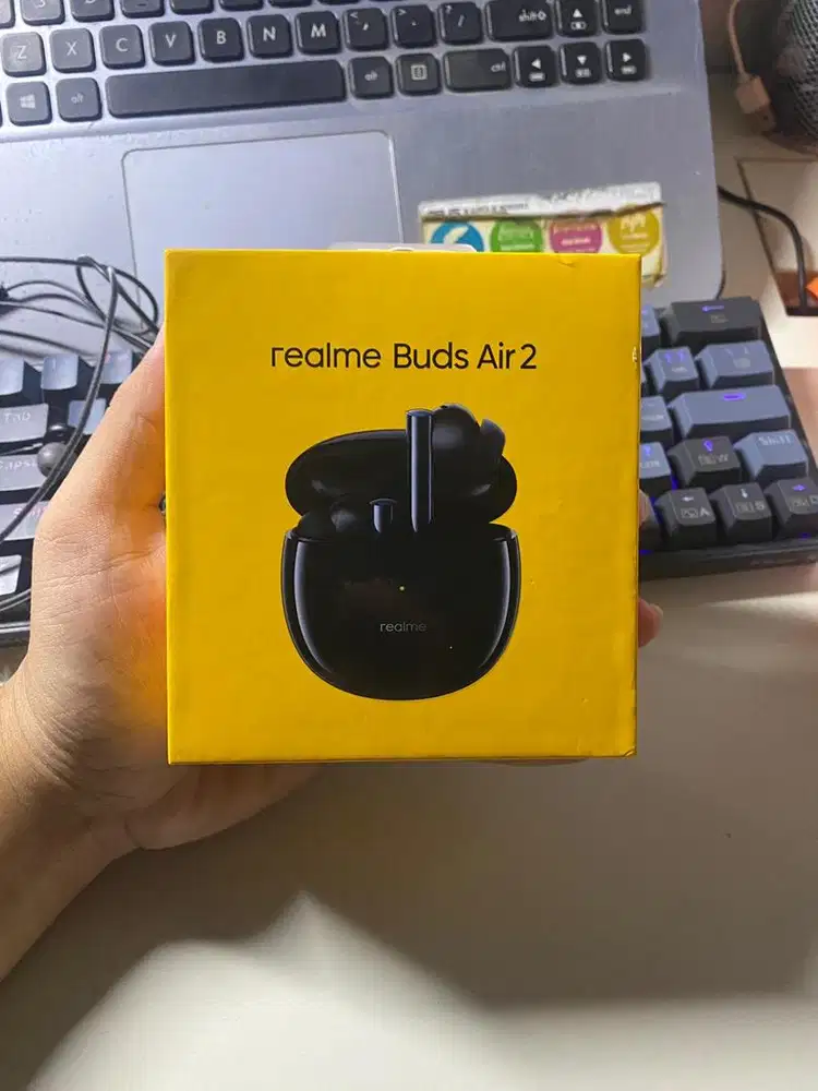 EARPHONE HEADSET REALME BUDS AIR 2 HADIAH KANTOR