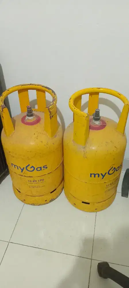 Tabug gas bekas. Silahkan ambil