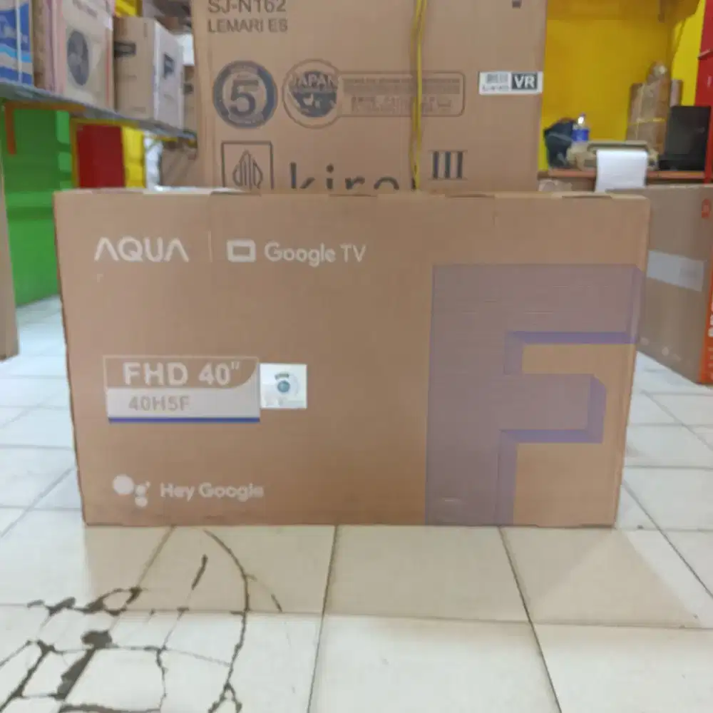 AQUA GOOGLE TV 40INCH PROMO TERBATAS BISA KREDIT TANPA DP