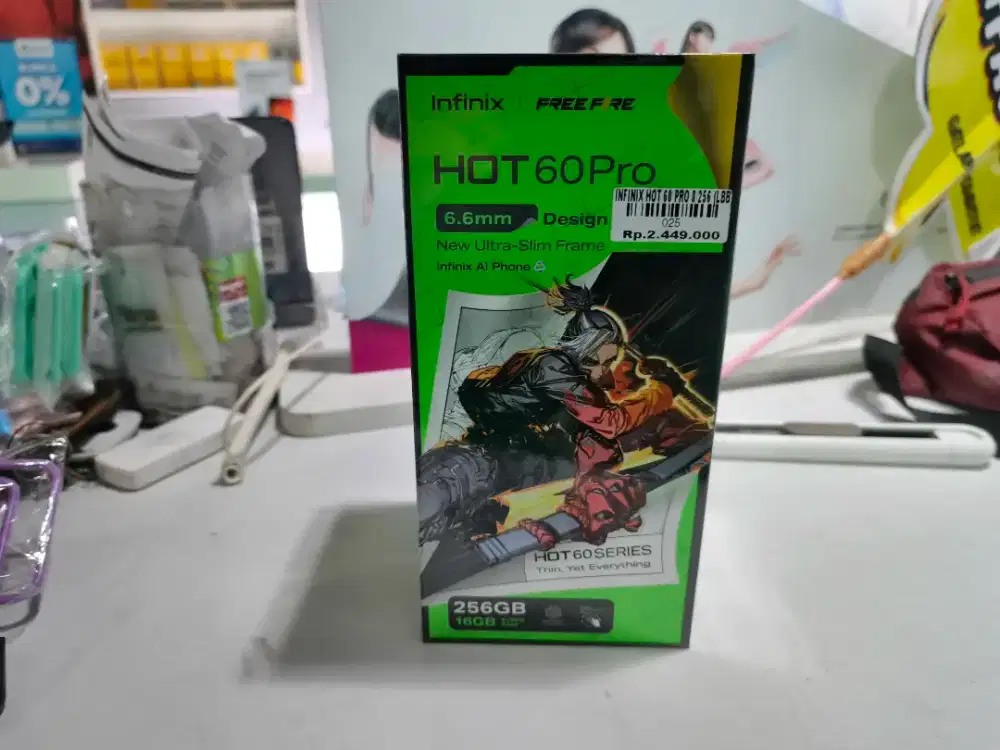 INFINIX HOT 60 PRO RAM 8+8/256GB ATLANTIS