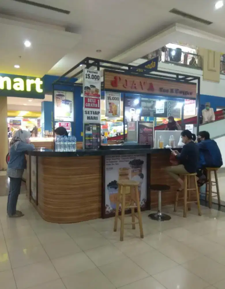 Dijual Cepat Sepaket Booth berikut isi dan Kateleris nya