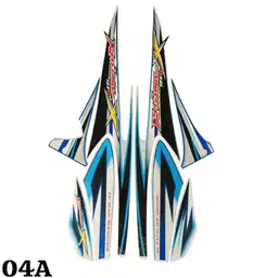 STRIPING LIST HONDA KARISMA 125D TAHUN-2004