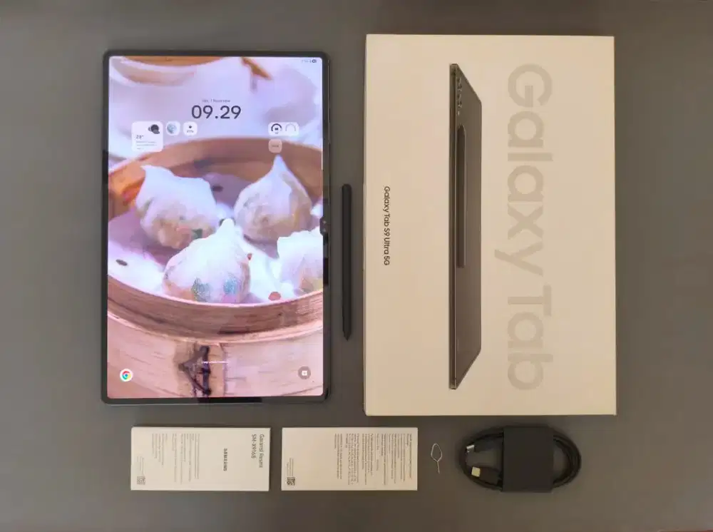 Samsung Galaxy Tab S9 Ultra 5G 12/256 X916 - Fullset, Ex Garansi Resmi