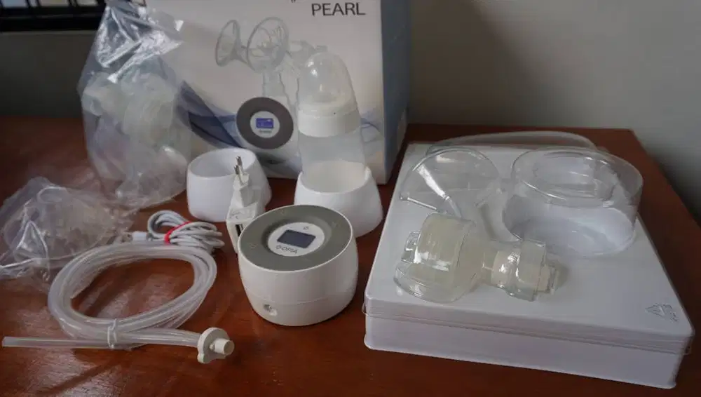 PRELOVED BREAST PUMP - OPIA PEARL -Pompa Asi 2 corong, Hospital Grade