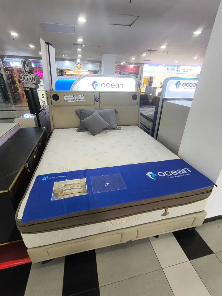 PROMO SPRINGBED KASUR OCEAN BISA CICILAN TANPA DP DENGAN BUNGA 0% FLAT