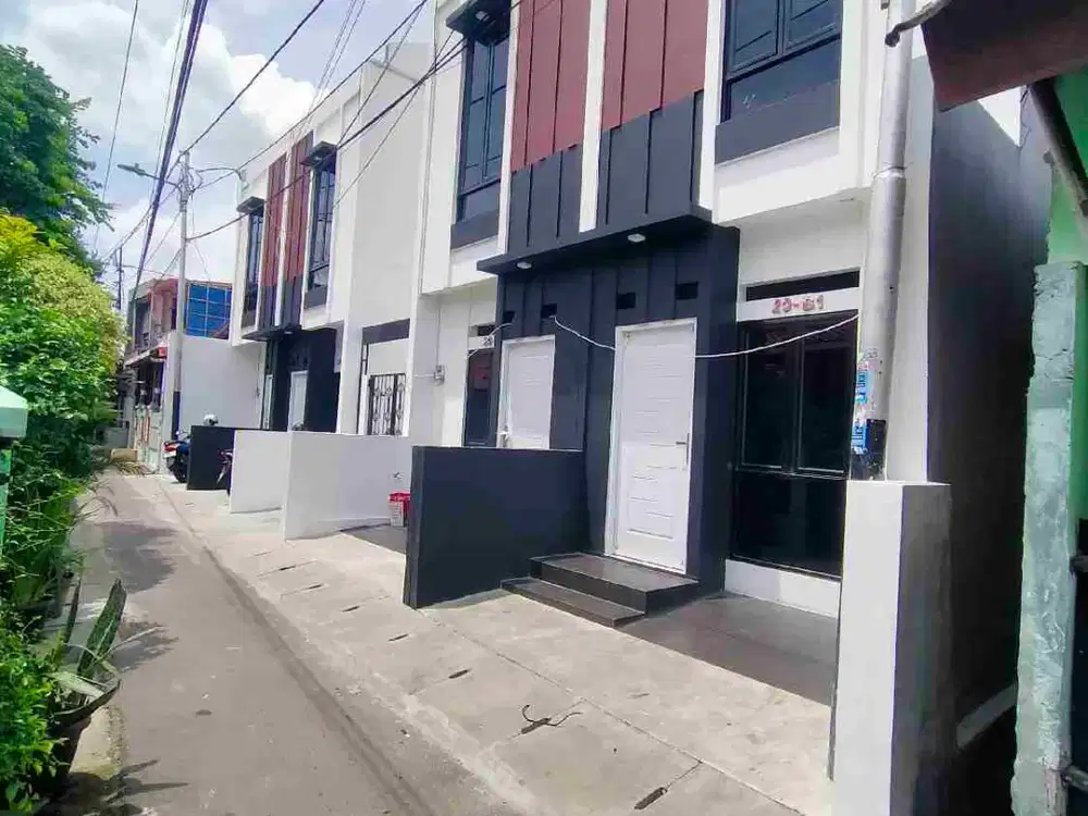 Rumah cantik bagus SHM ready stock di utan kayu jakarta timur
