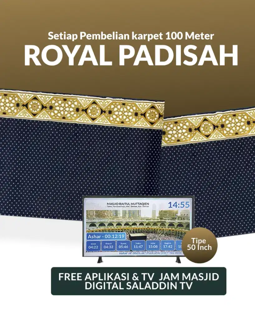 Jual Karpet Masjid import