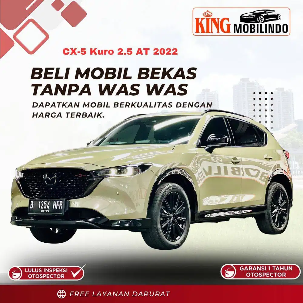 ( Garansi 1 tahun ) Mazda CX5 Kuro 2.5 AT 2022