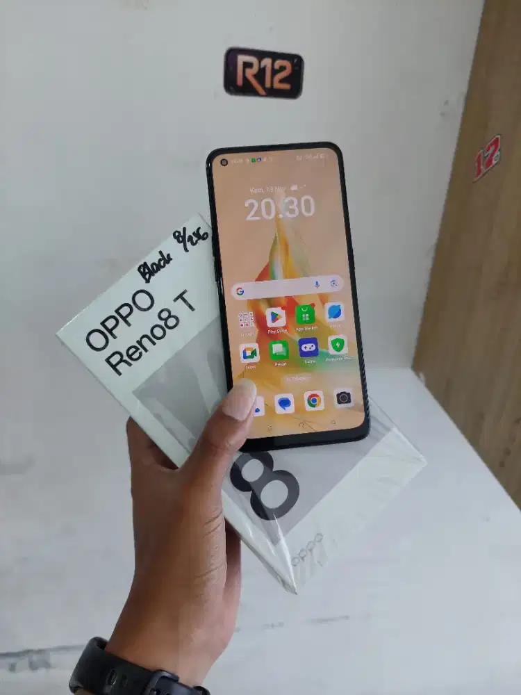 Oppo Reno 8T 4G 8/256 seken hp dus asli resmi