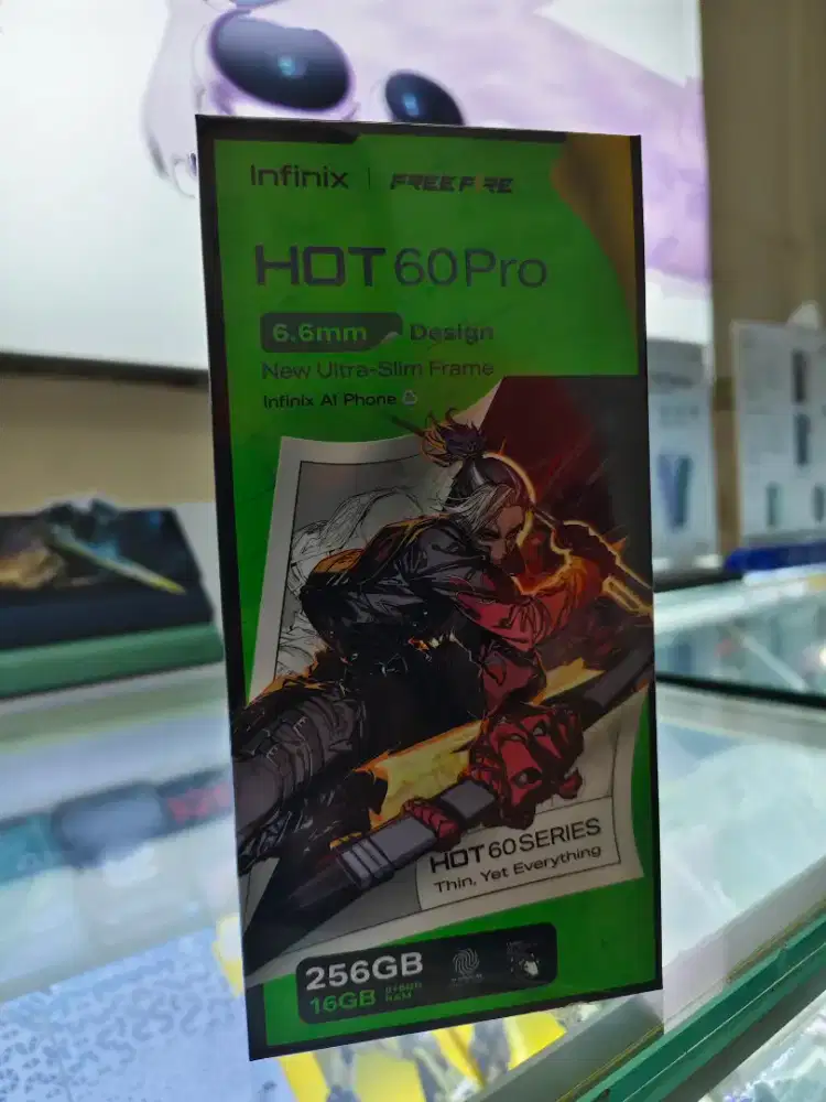Infinix Hot 60 Pro 8GB+8GB/256GB,Baru,Segel ,Garansi Resmi,Original