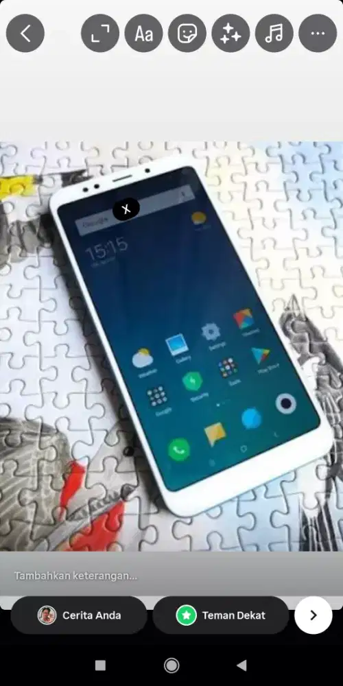 Redmi 5 plus 4GB per 64 semua ok LTE ok