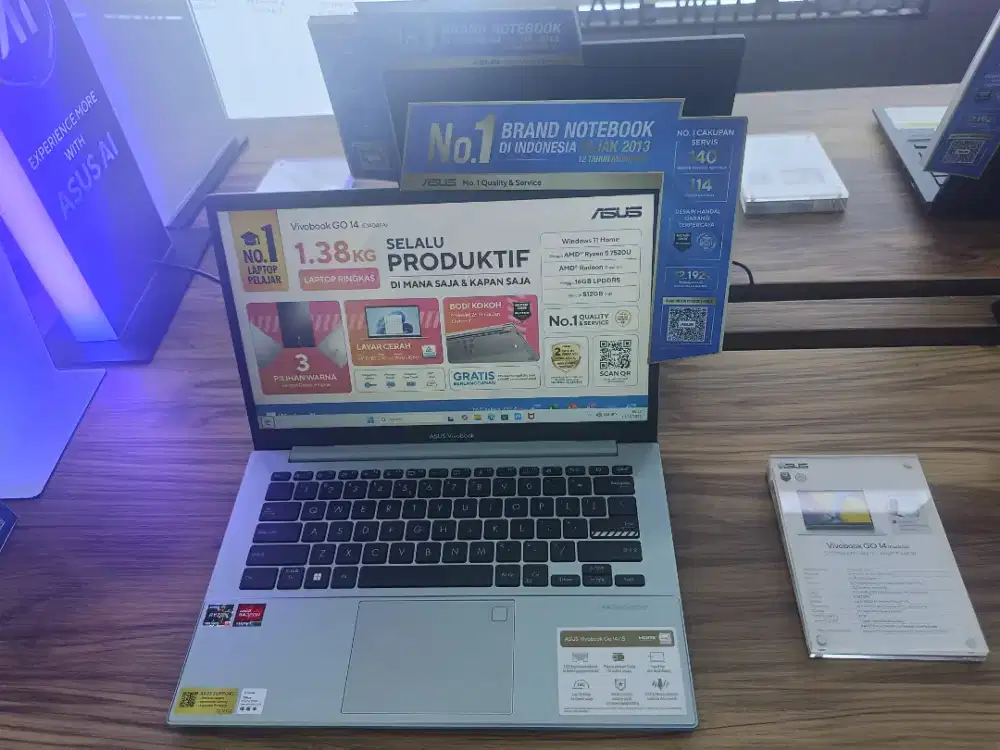 Jual Laptop Baru, Garansi Resmi