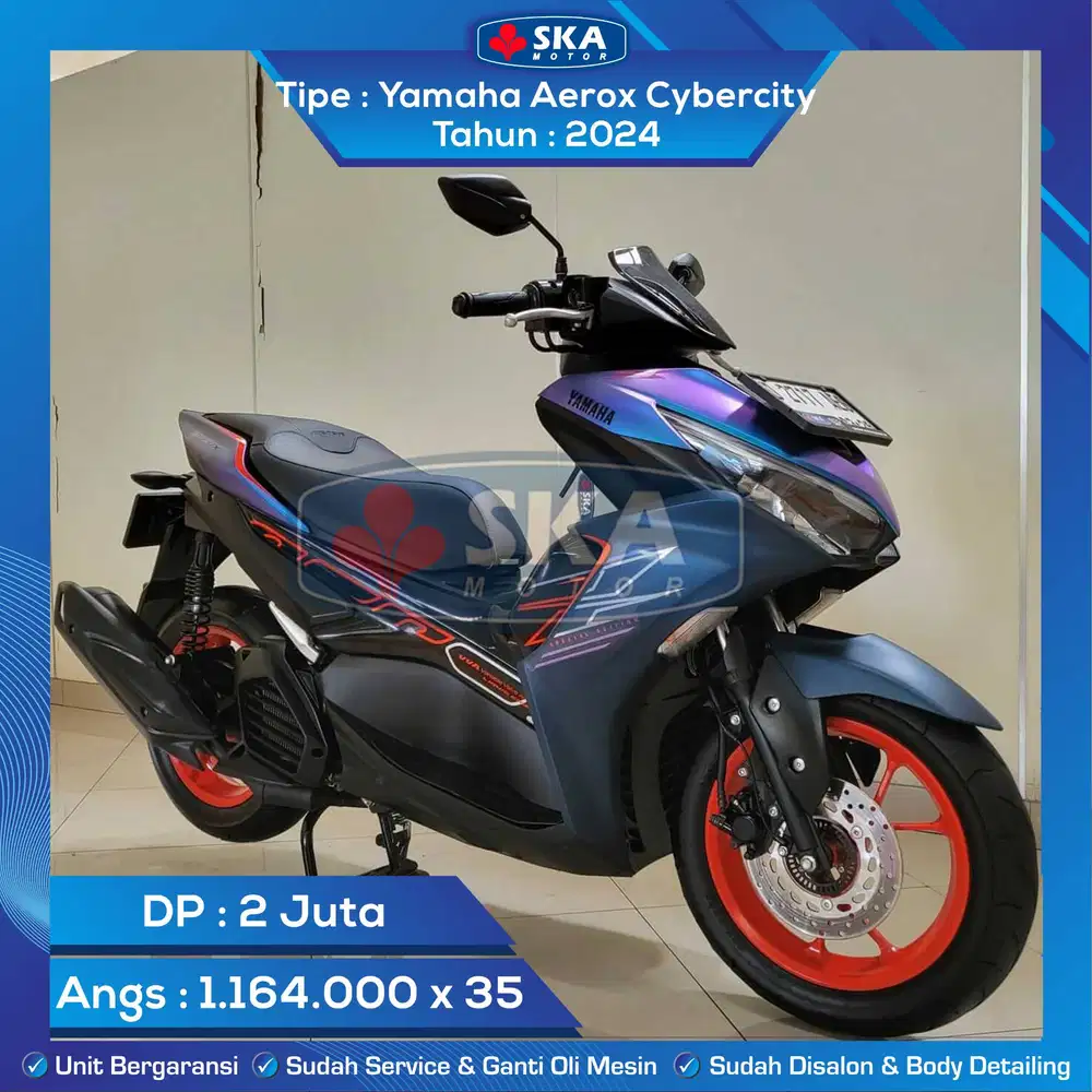 Yamaha Aerox Cybercity Tahun 2024