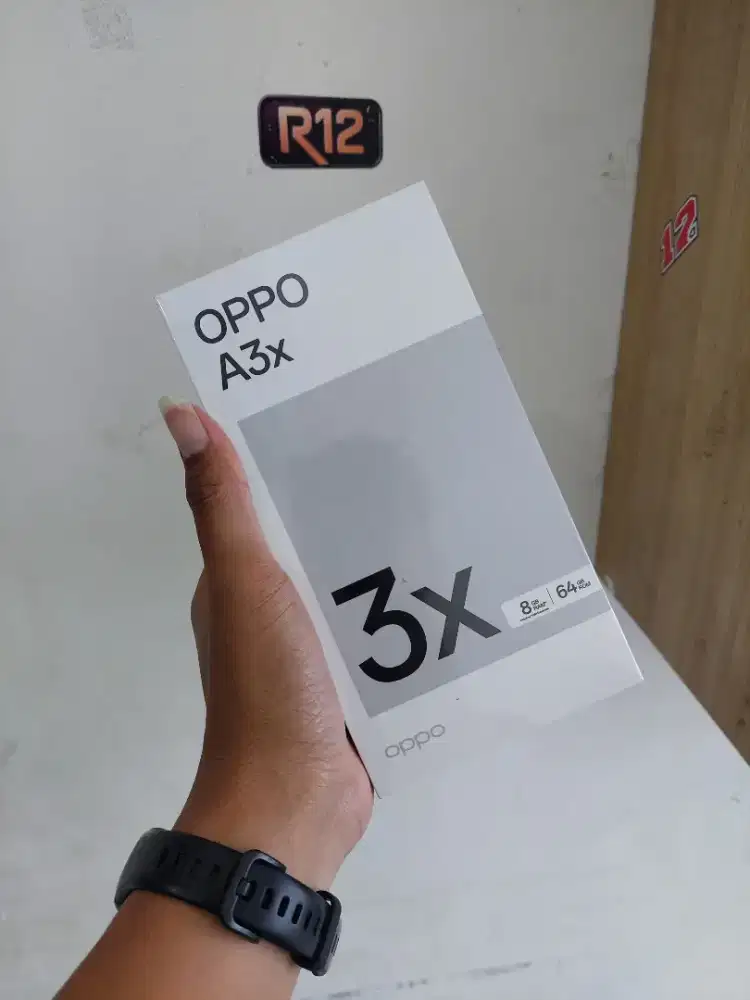 Oppo A3x 4G 4/64 baru garansi resmi oppo