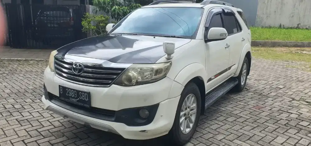 TOYOTA FORTUNER 2.5 G TRD SPORTIVO AT 2012 KONDISI TEWARAT
