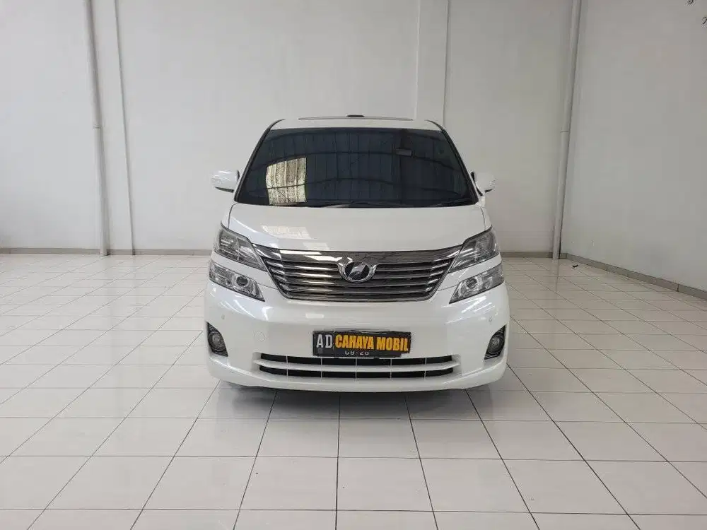 Toyota Vellfire Z Audioless 2010