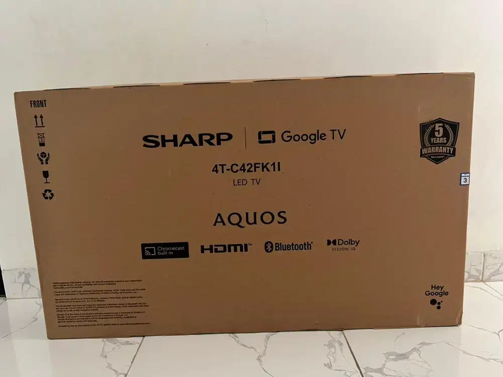 Sharp LED 42inch 4T-C42FK1i 4K GoogleTV AQUOS LED